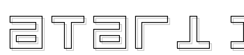 Atari-1 font
